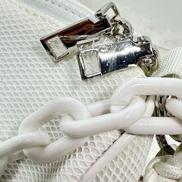 Ahdorned Neoprene Multi Way Crossbody Shoulder Bag White  New Without Tag. - Picture 7 of 16